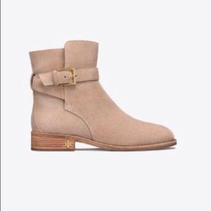 Tory Burch Brooke Ankle Bootie Sport Suede